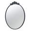 Miroir rond, miroir mural avec cadre-333127479