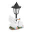Luminaire solaire de jardin 7,87 x 4,13 x 12,99 po, avec quelques cygnes-138413429