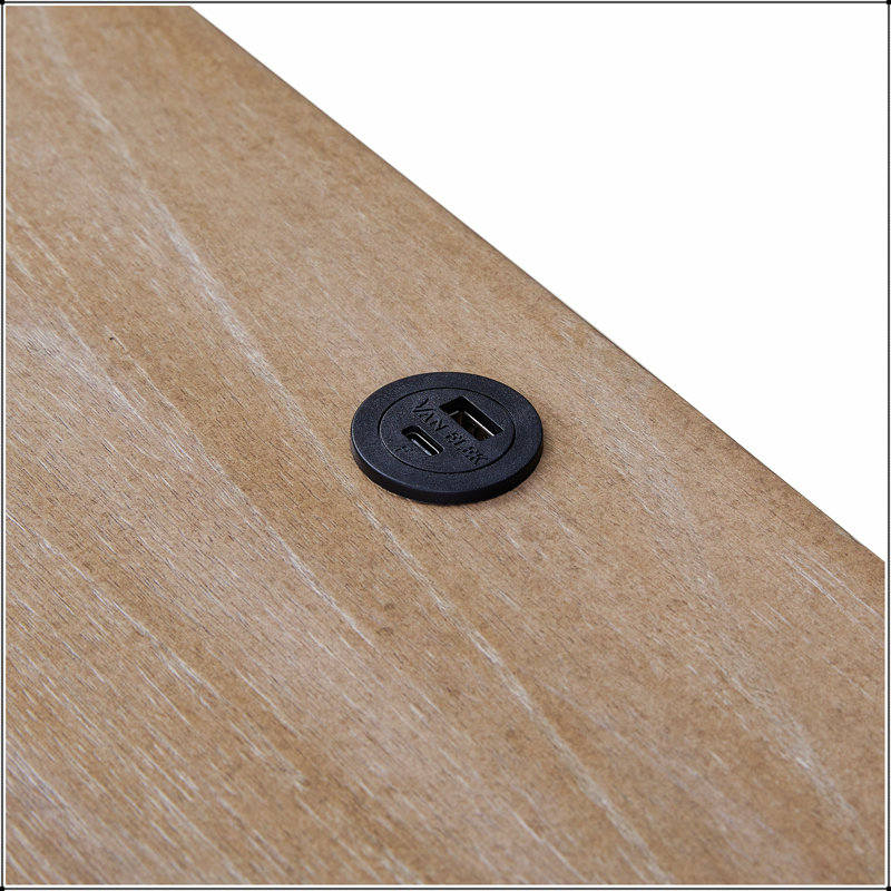 Petite table de chevet Mindi Veneer
