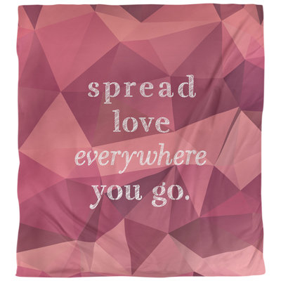 Housse de couette simple spread love quot