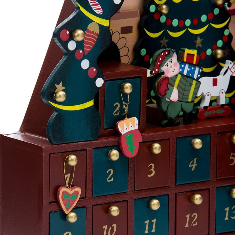 Calendrier de l'Avent 24 pièces Kurt Adler