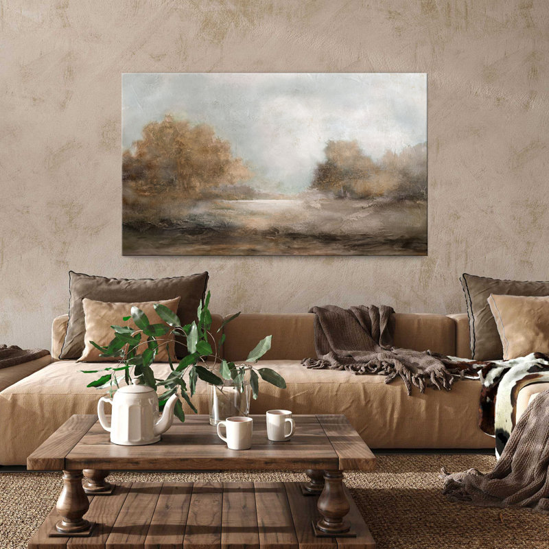 "Creekside Stillness" par Carol Robinson, reproduction sur toile, H 18 po x l 30 po x P 1 po