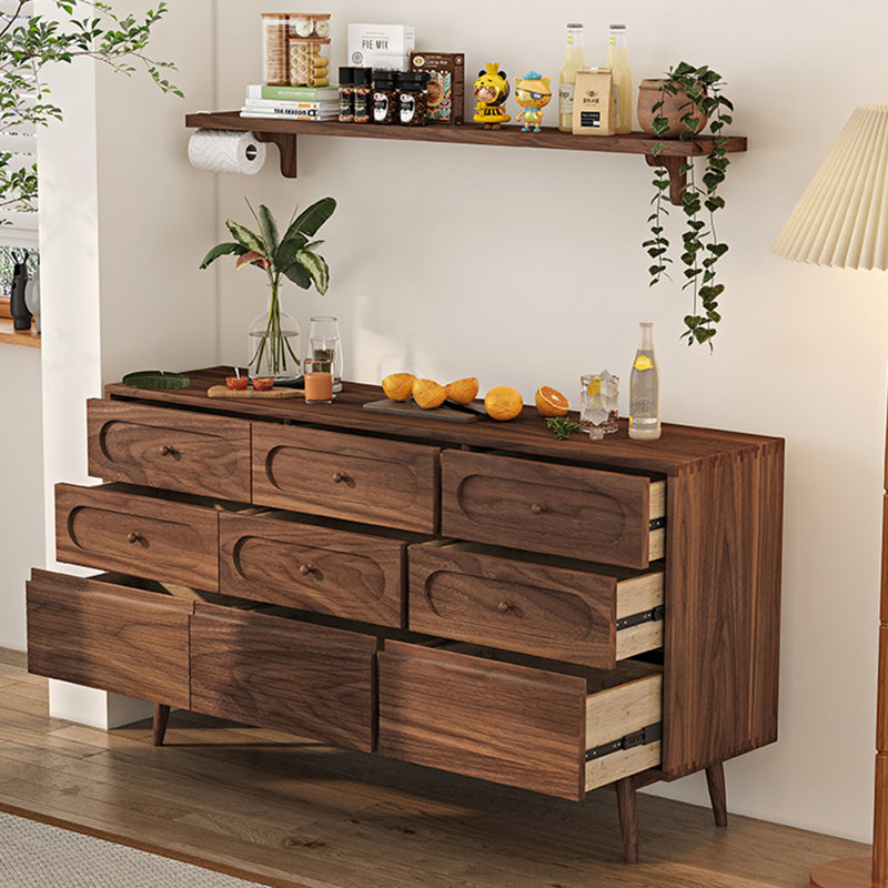 Buffet haut de gamme de style chinois, H 32,3 po x l 55,1 po x P 15,7 po