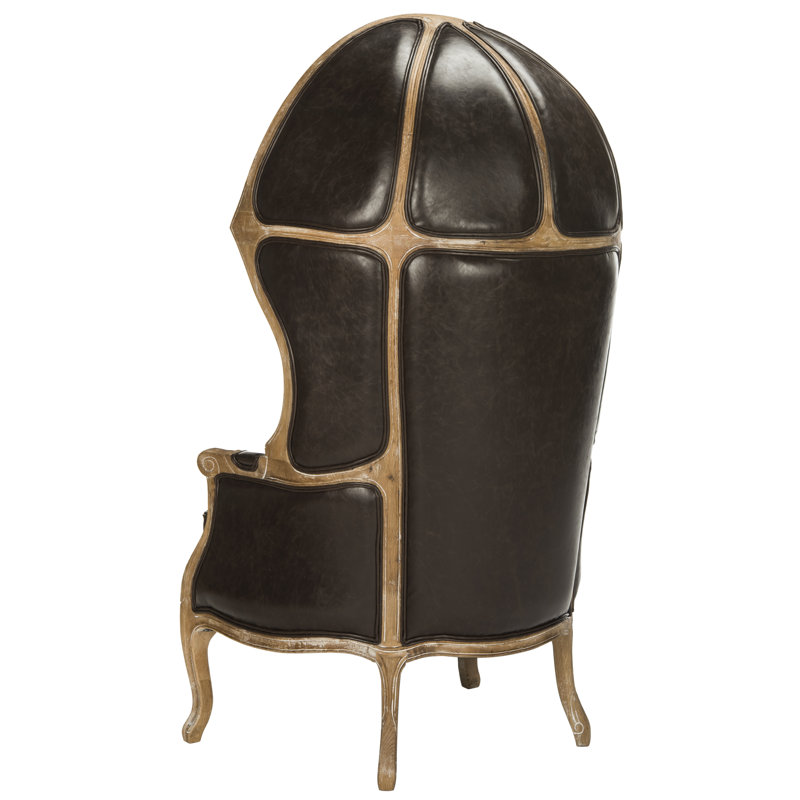 Sabine Leather Balloon Chair