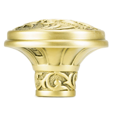 GLENDALE KNOB IN BURNISHED PLATE