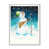 Cadre flottant blanc