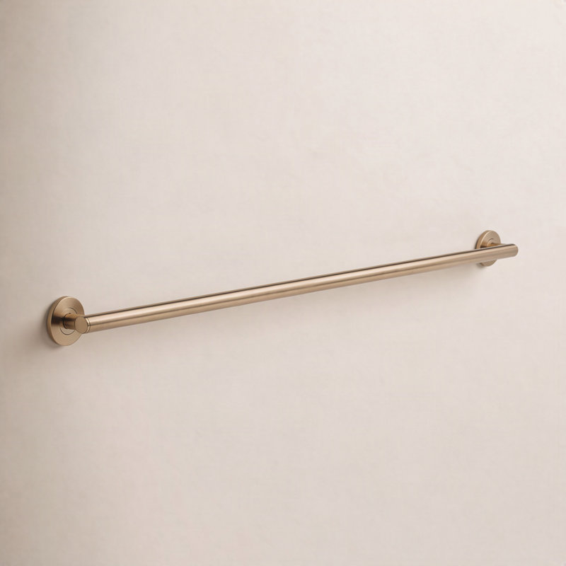 Barre d'appui contemporaine 42 po Pivocal®, Bronze champagne