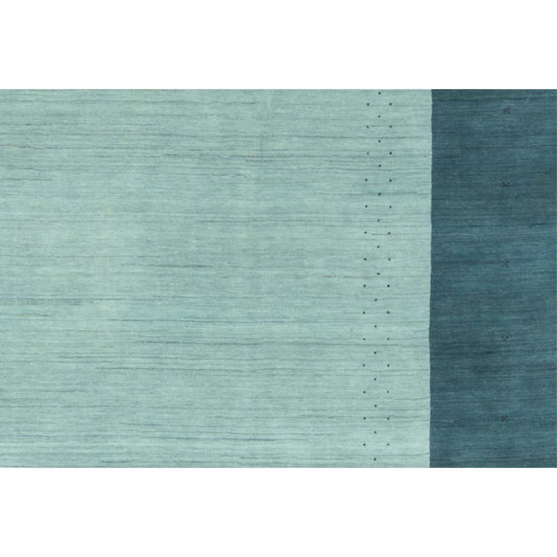 Wool Area Rug in Aqua