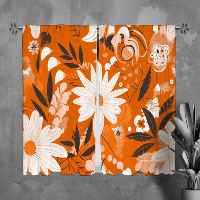 Paire de rideaux obscurcissant en polyester Namig