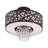 Fabric Semi Flush Mount-22375461