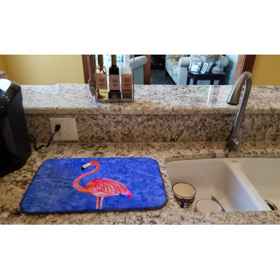 Tapis de séchage Flamingo