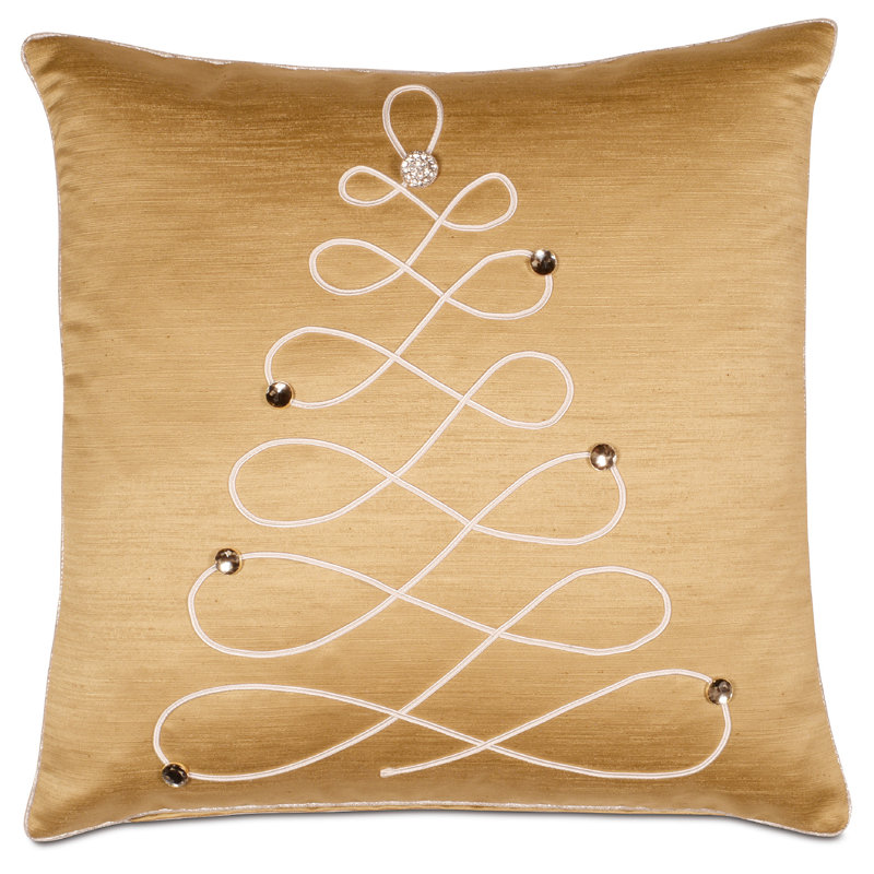 Holiday Square Pillow Cover & Insert, Bliss Blend