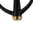 Patchwork 2-Light Wall Sconce - Black/Satin Brass/Patchwork