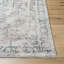 Tapis oriental en polyester tissé à la machine en bleu sarcelle-1734375918