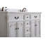 Ensemble de meuble-lavabo double 60 po Angelique-425348773-425715444