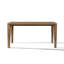 Table de salle à manger rectangulaire 59 po pour 6 personnes, table de cuisine moderne en bois aggloméré avec pieds en bois massif-427217847
