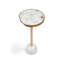 Agate naturelle et laiton
Table d'appoint