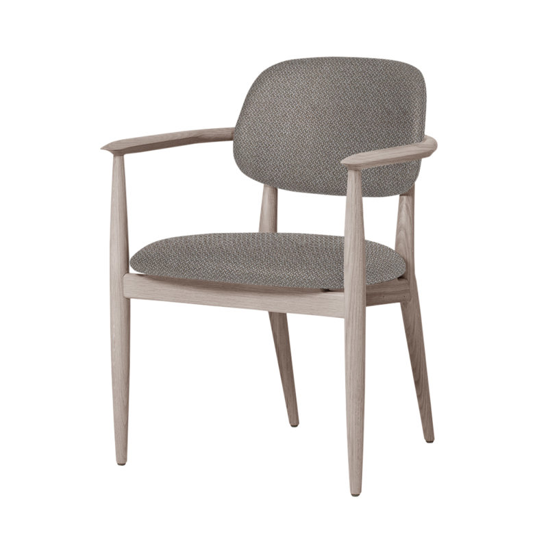 Chaise Slow de Space Copenhagen, Chêne naturel, Manhattan 805