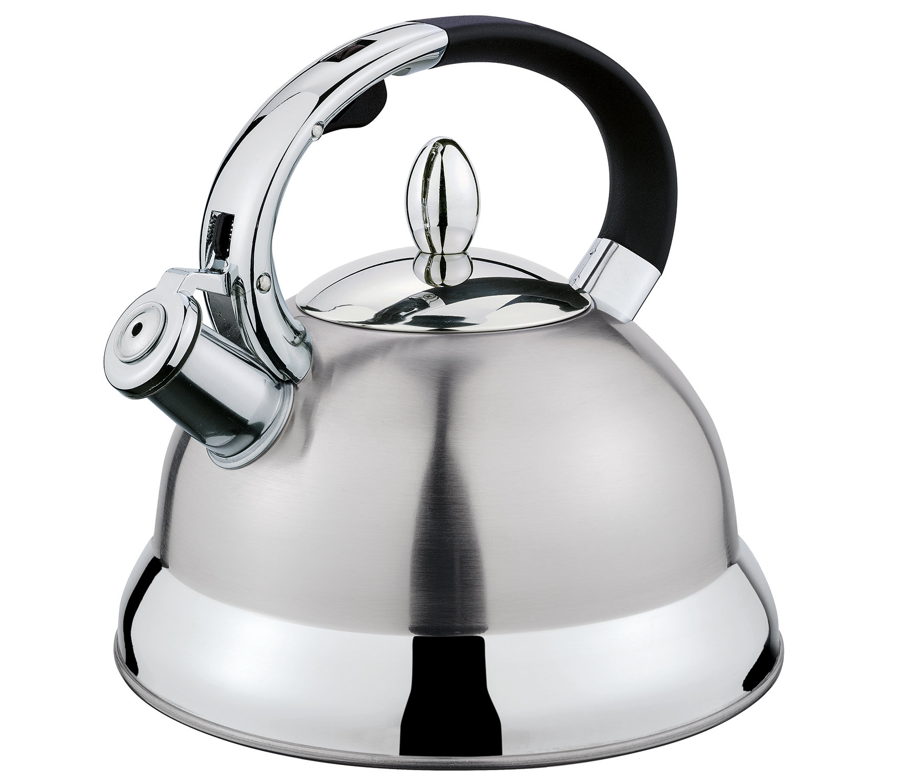  Farberware Teakettles Stainless Steel Egg-Shaped Whistling Tea  Kettle, 2.3 Quart, Silver: Home & Kitchen