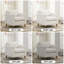 Chaise d'appoint rembourrée avec coussin Carlaya-407204196
