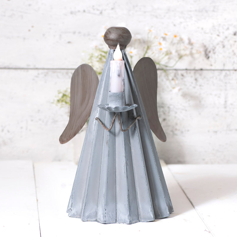 13.5'' H Metal Tabletop Candlestick