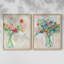 «Painterly Soft Bouquet I», reproduction encadrée de qualité supérieure - prête à être accrochée - aucun clou requis - aucun clou requis-710188025-710188026