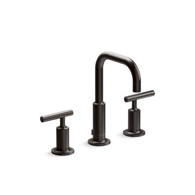 Robinet de lavabo de salle de bain espacé avec poignées levier Purist, 1,2 gal / min