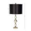 Ensemble de lampes de table argentées 28 po Furness