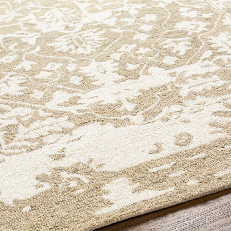 Bergmann Wool Abstract Indoor Rug, Rectangle 2' x 3'