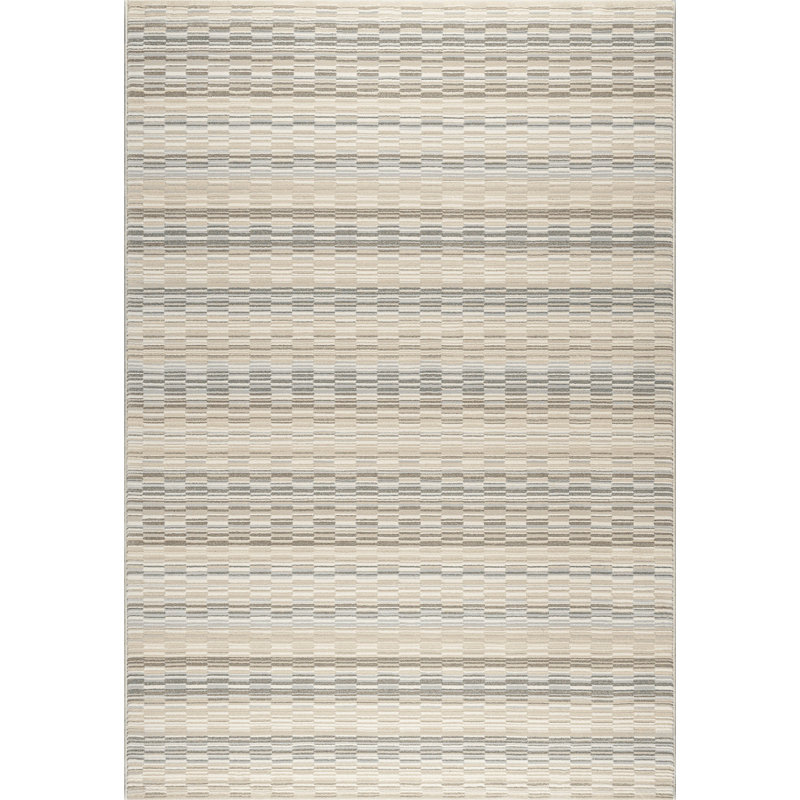 Striped Area Rug, Rectangle 200 x 290 cm
