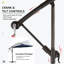 Parasol en porte-à-faux 10 '-433077061