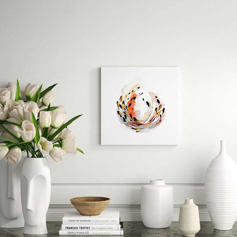 Flower Nest II Print by Elena Carlie, Glass Coat, 36" H x 36" W x 1.5" D