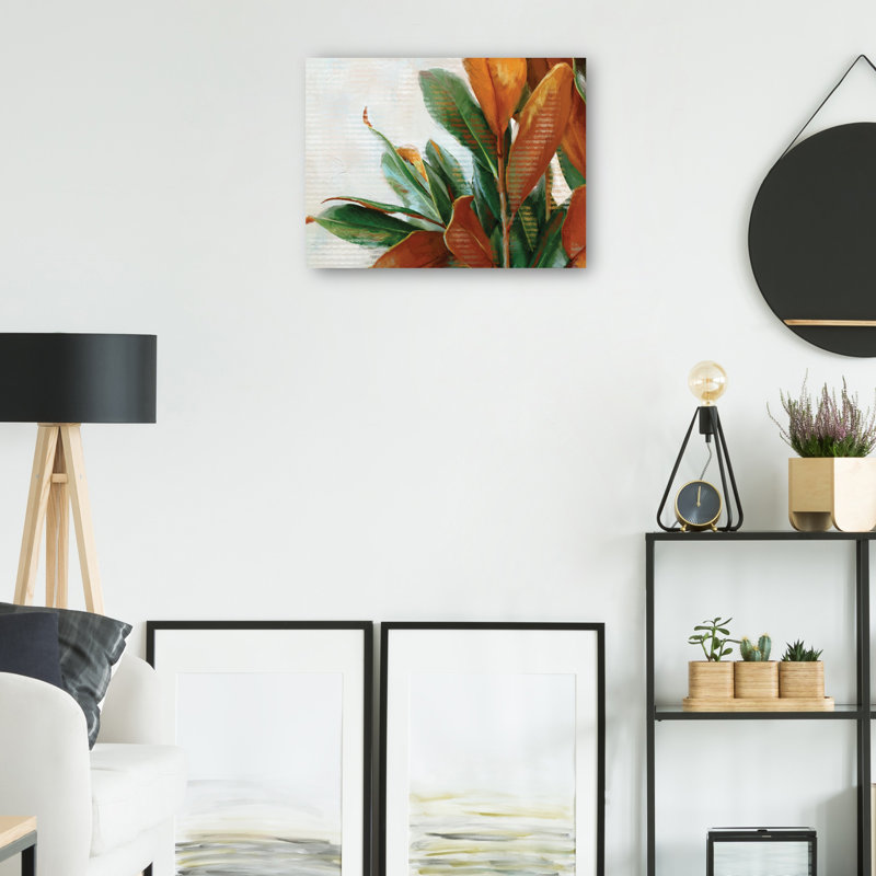Impression sur toile Coppertones par Studio Arts, H 11 po x l 14 po x P 1,5 po, Toile tendue