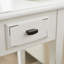 Table d'appoint carrée en bois massif-93563364