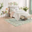 Ensembles de literie luxueux en fourrure longue, édredon en polyester douillet, décoration de chambre glamour