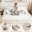 Boneless Oversized Double Chaise Lounges Indoor, Upholstered Boneless Cloud Stupendous Oversized Chaise Lounge Couch Luxury Sofa Bed Deep Seat, Corduroy Lounge Chair,2 Pieces-1701970778
