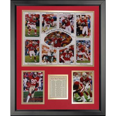 Legends Never Die NFL Framed On Paper Memorabilia