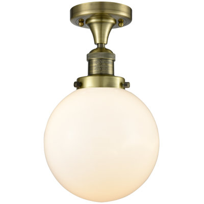 Adelaida Glass Semi Flush Mount