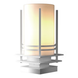 Banded Frosted Pier Mount Light