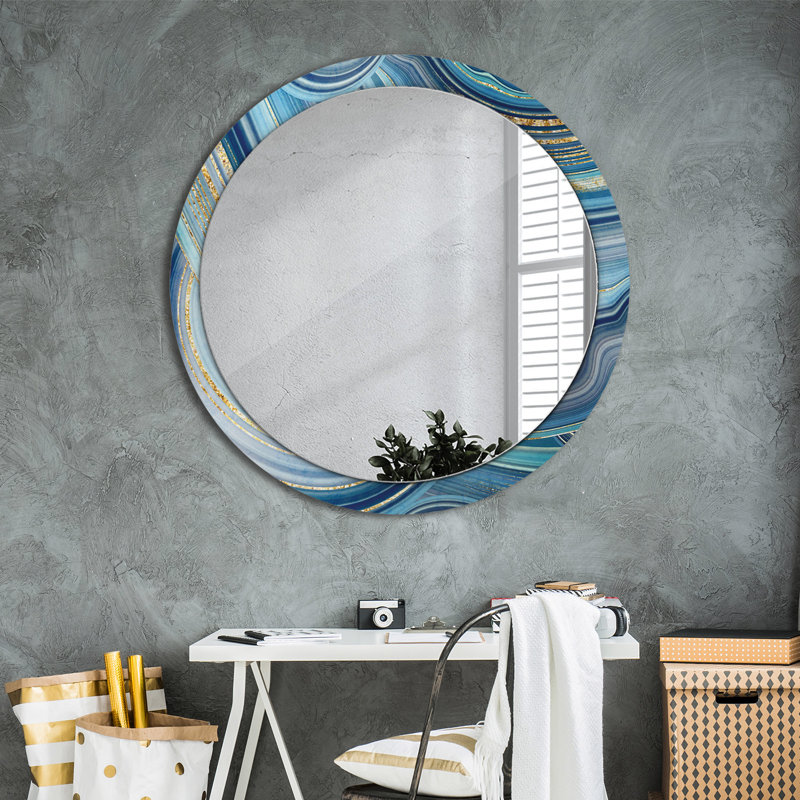 Huldar Glass Flat Wall Mirror