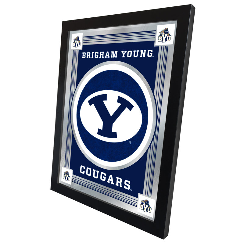 NCAA Logo Mirror, impression encadrée, Brigham Young