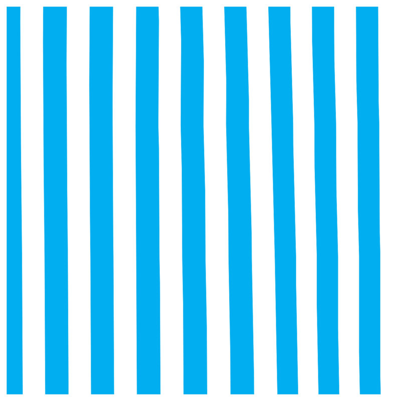 Blue Stripes Double Sided Throw Pillows, 16 x 16 inches