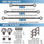 Cottrill Steel Adjustable Double Curtain Rod-306300497-306300498