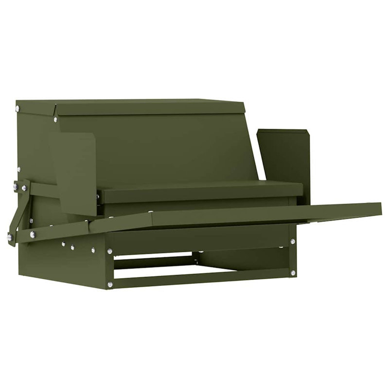 Cold-Rolled Steel Feeder, Olive Green