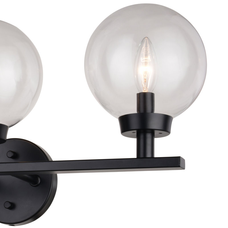Éclairage pour meuble-lavabo à intensité variable Carnie, Trois lumières