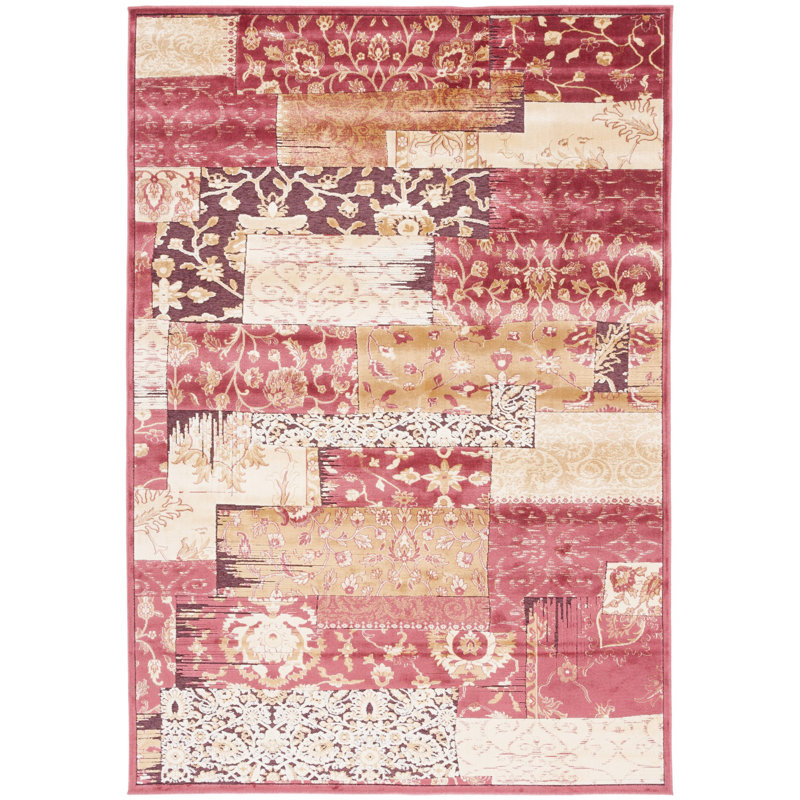 Gordon Performance Floral Rug, Rectangle 5'3" x 7'6"