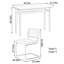 Bureau durable en cerisier et en rotin durable Oui Non