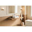 Lavabo vasque de salle de bain blanc mat 20 po x 14 po - Fabriqué à partir d'une surface solide en résine de pierre pour un choix élégant