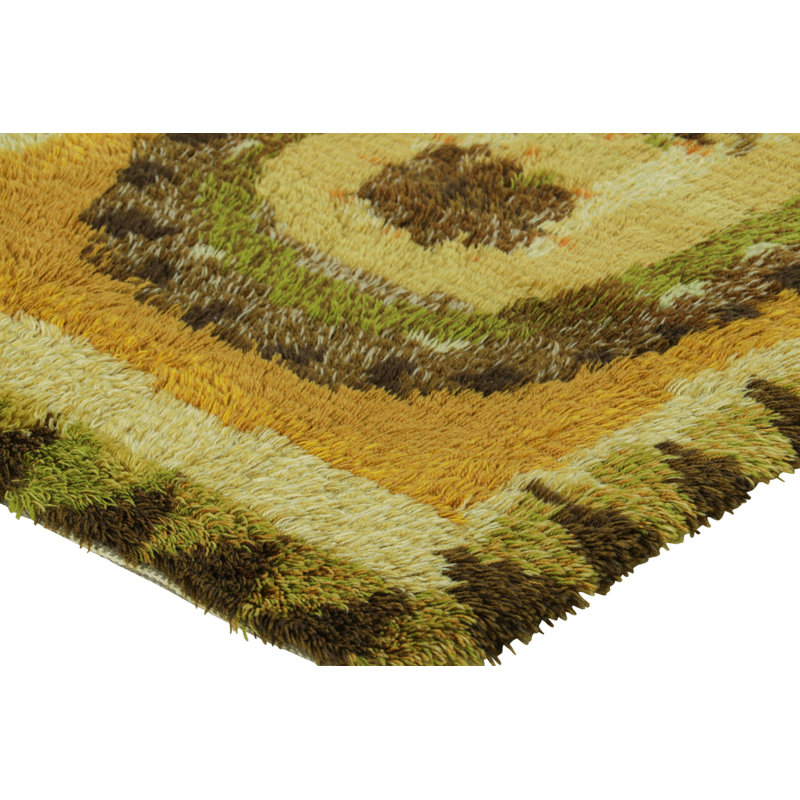 One-of-a-Kind 3’x4’10 Hand Knotted Area Rug