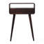 Mini console en bois massif et noyer californien